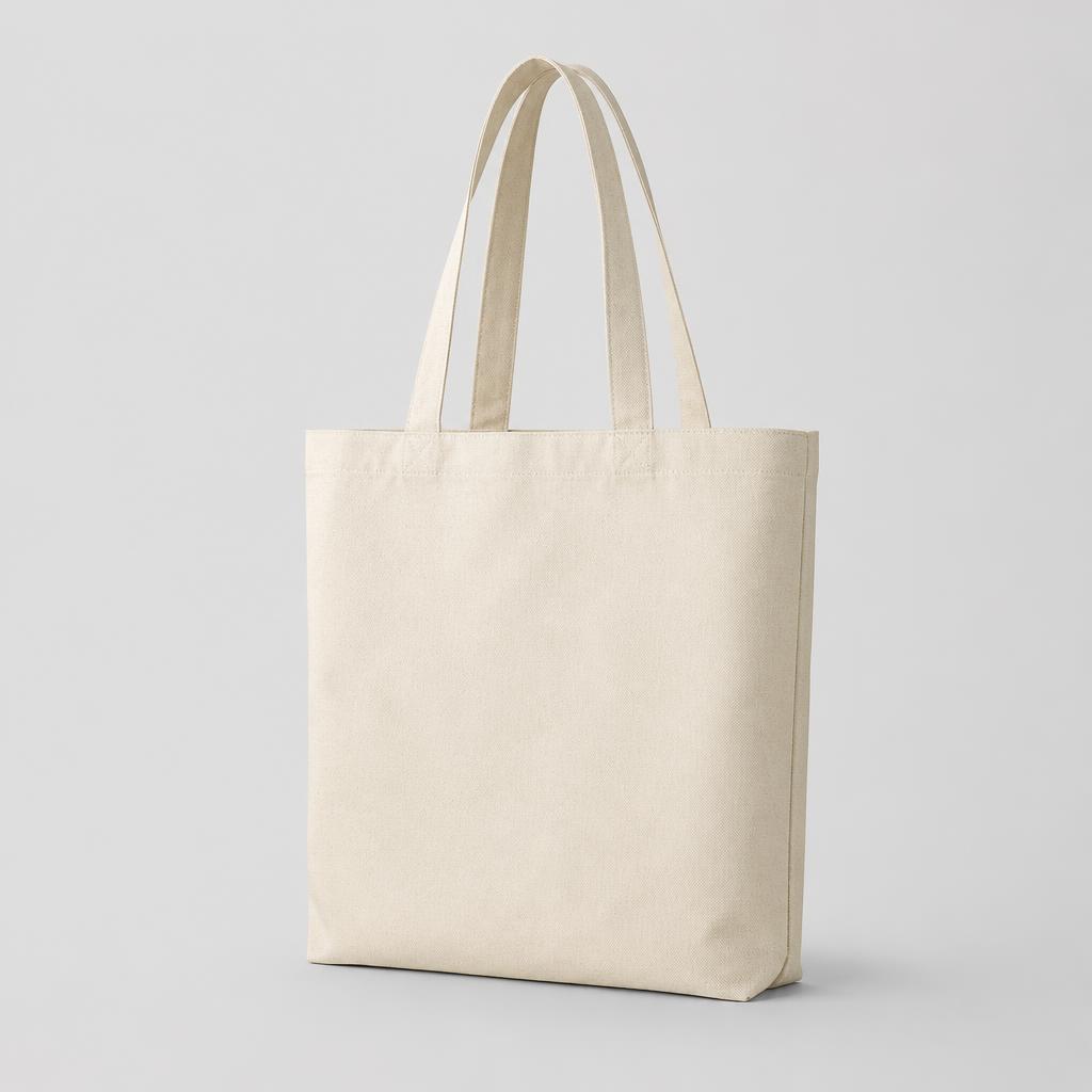 Bolsa de tocuyo doble asa 45x35 personalizado para empresas