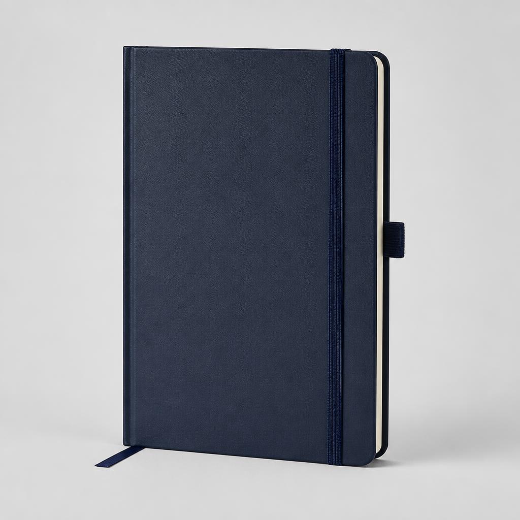 Libreta ejecutiva A5 con elástico personalizado para empresas
