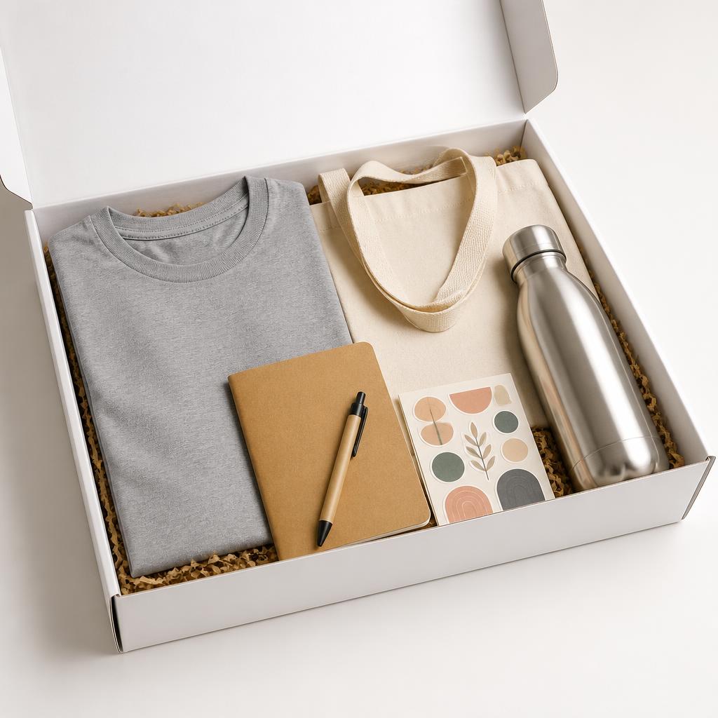 Pack de bienvenida para nuevos colaboradores