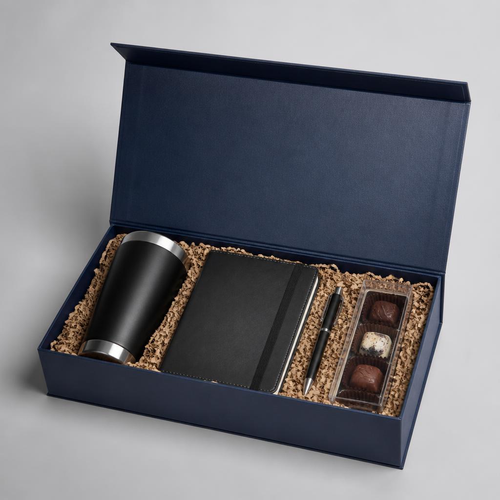 Pack ejecutivo premium en caja rígida