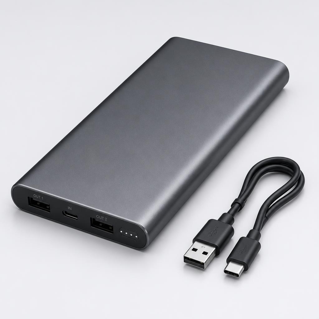 Power bank 10 000 mAh personalizado para empresas